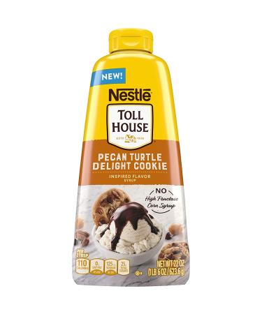 Nestle Toll House Pecan Turtle Delight Flavor Syrup - 22 oz Cookie Topping - Buy Online on GoSupps.com