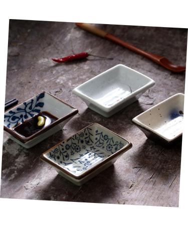 Amosfun 2pcs Japanese Sauce Dish Dip Ceramics Small Dish 9.6X6.6CM As Shown - Buy Online on GoSupps.com