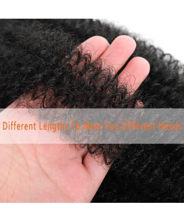 8 Packs Pre-Separated Springy Afro Twist Hair 18 Inch 1B - Synthetic Marley Twist Braiding Hair - Buy Online on GoSupps.com