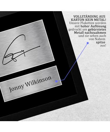 Buy Signed Jonny Wilkinson A4 Framed Autogram Image - Perfect for Rugby Union Fans - HWC Trading - Buy Online on GoSupps.com