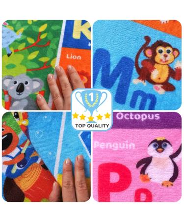 Quokka Baby Play Mat for Floor - Super Soft ABC Playmat for Toddlers & Infants - Large Non-Slip Rug for Crawling & Playing - Buy Online on GoSupps.com