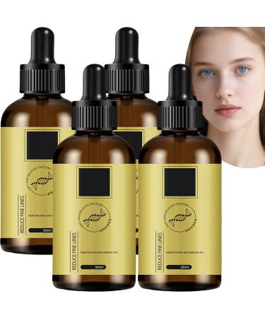S rum visage jeune raffermissant et anti-rides de luxe l ger essence raffermissante anti- ge au collag ne peptidique r duit les rides ridules illumine raffermit la peau (4 pi ces)
