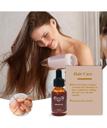 Ginger Oil 30ml (3 Pack) - Lymphatic Drainage & Stress Relief Massage Oil for Sore Muscles & Abdominal Care - Buy Online on GoSupps.com