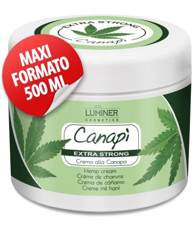 LUMINER Gel Canapì 500 ml, highly concentrated natural formula with Hemp Seed Oil, Devil's Claw and Arnica Montana extracts