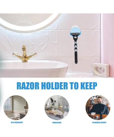 FOMIYES 10 STK Shaver Holder | Suction Razor Stand & Organizer | Bathroom Accessories & Shower Storage Solutions - Buy Online on GoSupps.com