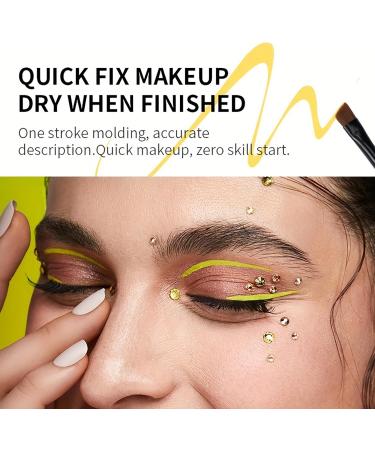6 Colored Eyeliners Pen Set Waterproof Smudge-Proof Eye Shadow Pencil Liquid Eyeliner Makeup Set Long-Lasting High Pigmented Rainbow Eyeliner Pencils Kit Glitter Eye Liners for Women #29*6colour - Buy Online on GoSupps.com