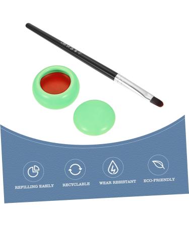 Didiseaon 2Pcs Lipstick Blush Eyeshadow Moisturizing Lipstick Healthy Blusher Vintage Blusher Delicate Cheek Eyeshadow Compact Safe - Buy Online on GoSupps.com