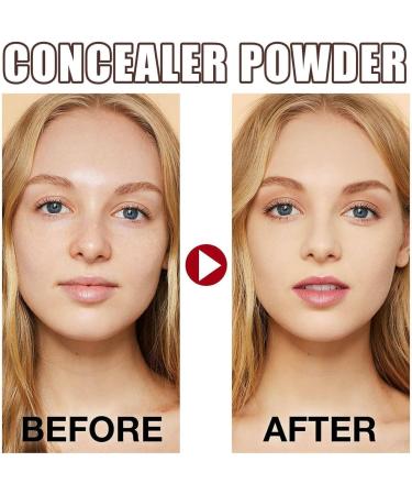 CC Cream Compact SPF 50+ CC Cream Makeup longue dur e imperm able et r sistant la transpiration poudre anti-cernes avec miroir et poche de maquillage (couleur naturelle) 8 g (Lot de 1) couleur naturelle - Buy Online on GoSupps.com