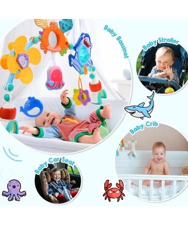 HappyKidsClub Stroller Toy - Ocean-Themed Stroller Chain for Boys & Girls | Ideal Baby Toy & Newborn Gift (0-18 Months) - Buy Online on GoSupps.com