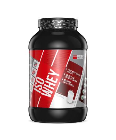 Frey Nutrition ISO WHEY (neutral 2300 g) contributes to muscle guns-free bhme and muscle maintenance sodium arm lactose and 25% BCAA content low fat |Low sugar