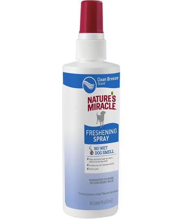 Natures Miracle Freshening Spray for Dogs - Clean Breeze Scent | Neutralizes Pet Odors - Buy Online on GoSupps.com