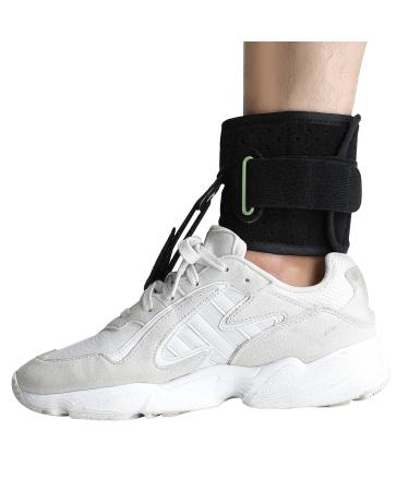Tenbon Foot Orthosis for Foot Lifting Weakness - Ankle Bandage & Splint for Drop Foot - Lightweight Supportive Shoes for Left & Right (Black) - Buy Online on GoSupps.com