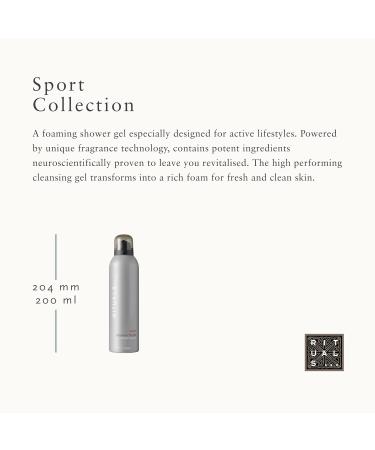 RITUALS Sport Shower Foam 200 ml - Buy Online on GoSupps.com