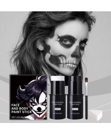 EONFAVE EONFAVE Body Paint White and Black Mixable Cream