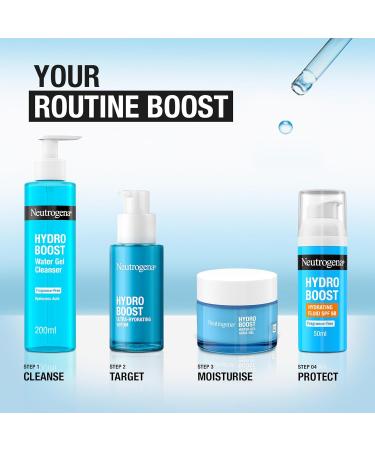 Neutrogena Hydro Boost Fragrance-Free Water Gel Cleanser - Buy Online on GoSupps.com