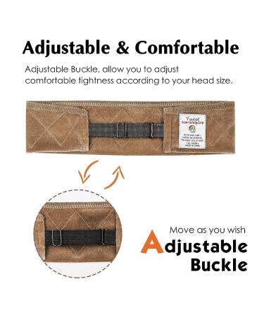 Wig Grip Bands - Yuest Velvet Headband for No-Slip Wig Security (Brown, 2 pcs) + 4 Wig Caps - Buy Online on GoSupps.com