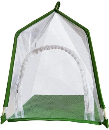 Fowybe Insect Habitat | Insect Habitat Cage Catcher Plant Net With Hook | U-Shaped Opening Mesh Net Cage For Caterpillars - Buy Online on GoSupps.com