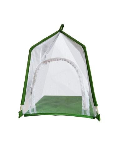 2 Pcs Portable Habitat | Insect Habitat Cage Catcher Plant Net with Hook Polyester Mesh Cage Enclosure for Caterpillars Stick Insect 12.2x12.2x15.7 Inch Kot-au 2 Pcs 31*31*40cm
