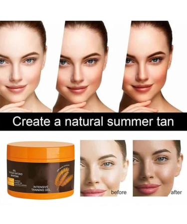 Luxury Intensive Tanning Gel Extreme Dark Intensive Tanning Luxe Gel Intensive Tanning Luxe Gel Tanning Oil for Beach Travel Size Natural Tanning Accelerator Cream for Outdoor Sun (1Pcs) - Buy Online on GoSupps.com