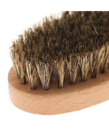 Gavigain Shaving Brush for Men | Facial Hair Cleaning & Mustache Oval Beard Brush - Premium Grooming Tool for Ultimate Shave Experience - Buy Online on GoSupps.com