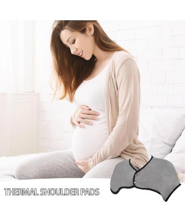 Varatikok 360-Degree Heated Neck Wrap | Thin Neck Heating Pillow | Washable Velvet Shoulder Heating Cushion | All-Year Relaxation - Light Gray L - Buy Online on GoSupps.com