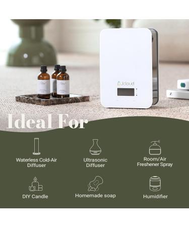 JCLOUD Pine Eucalyptus Hotel Diffuser Oil Lemon Eucalyptus & Cedar - Hotel Essential Oil Luxury Long Lasting Aromatherapy Fragrance in Glass Bottle 100mL - Buy Online on GoSupps.com