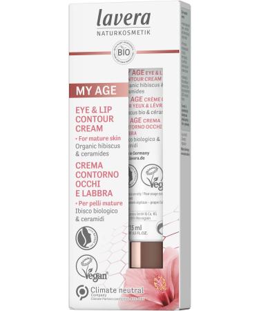 lavera Organic My Age Eye & Lip Contour Cream 0.51 fl oz