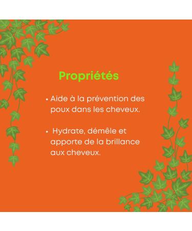 Spray Conditionneur Anti Poux Preventif avec Quassia et Vinaigre de Fruits - Empeche les poux de s adherer aux cheveux - Convient aux cuirs chevelus sensibles - 250 ml - Buy Online on GoSupps.com