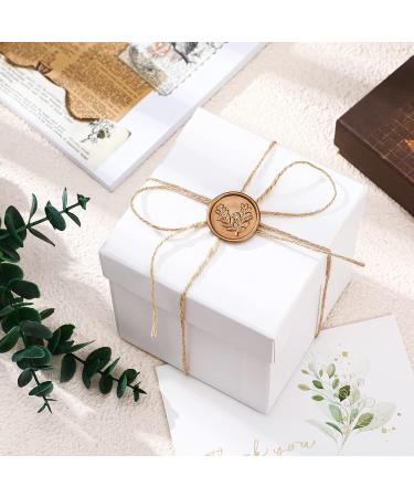 Outus Wax Seal Stickers Envelope Seal Stickers Wedding Invitation Envelope Seals Self Adhesive Gold Stickers for Valentines Day Birthday Bridal Shower Party (Eucalyptus Style  200 Pieces) 200 Eucalyptus Style - Buy Online on GoSupps.com