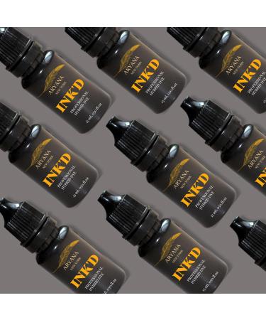 ARYANA NEW YORK INK D Hybrid Color Kit - Long Lasting Dark Brown Liquid Hair Color for Professional Spot Coloring & Grey Coverage - International Shipping Available - Buy Online on GoSupps.com