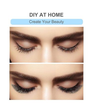 Diy False Eyelash Extensions 120 Pcs Mixed Lash Clusters - Natural Look Wispy Lashes 8-16mm - Buy Online on GoSupps.com
