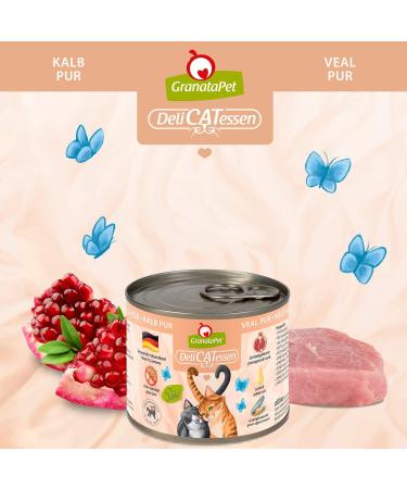 Granapet Delicatessen 6x200g Multipack - Grain-Free Wet Cat Food with High Meat & Quality Oils | Trial Package - Buy Online on GoSupps.com