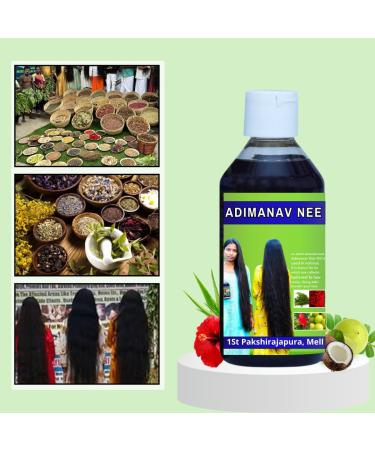 Neelambari Ayurvedic Hair Care - Adivasi Herbal Hair Oil with Pure Ayurvedic Herbs for Healthy Hair - Buy Online on GoSupps.com