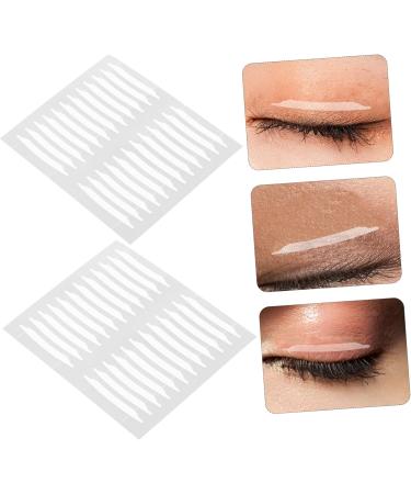 ABOOFAN 60 Sheets Invisible Eye Stickers patch Accessories girl Invisible Eyelid Sticker double eyelid sticker eyelid stickers shaping Eyelid Lift Strips no patch double eyelid - Buy Online on GoSupps.com