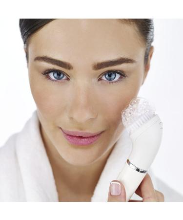Braun Face Replacement Cleaning Brush - 2 Pack for Braun Facial Epilator | International Shipping Available - Buy Online on GoSupps.com