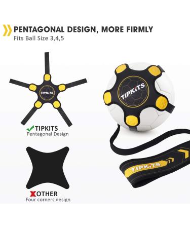 Tipkits Soccer Training Equipment for Kids Adults  Solo Soccer Trainer Belt  with Upgraded Leather Fixation - Buy Online on GoSupps.com