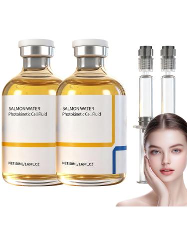 S rum anti-rides au saumon s rum visage au saumon essence anti-rides rajeunissante au collag ne ampoule l g re liftante et raffermissante l'eau de saumon am liore l' lasticit de la peau (2)