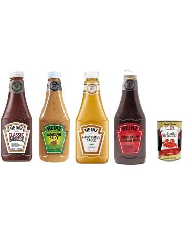 Italian Gourmet E.R. Heinz Salsa 4-pack of 875ml bottles + 400g Italian gourmet polpa
