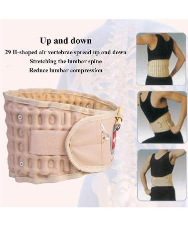 Buy Cusma Decompression Belts for Lumbar Support - Inflatable Spine Traction Device & Back Corrector for Herniated Discs | International Shipping Available - Buy Online on GoSupps.com