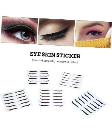 FOYTOKI 36 Pairs Glitter Eyeliner Eye Line Strip Double Sided Eyelid Tape Double Side Tape Instant Sticker - Buy Online on GoSupps.com