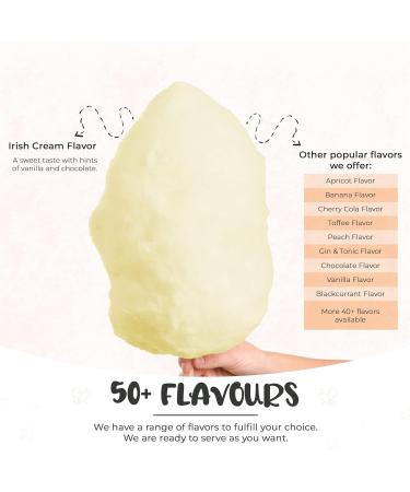 Baking Beauty and Beyond Premium Irish Cream Flavour Cotton Candy Floss Sugar 400g - Buy Online on GoSupps.com