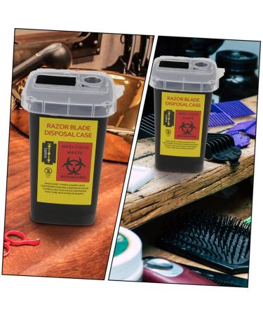 Minkissy 6 Pack Blade Storage Box | Razor Blade Recycling Container | Sharp Disposal for Safe Shaving - Buy Online on GoSupps.com