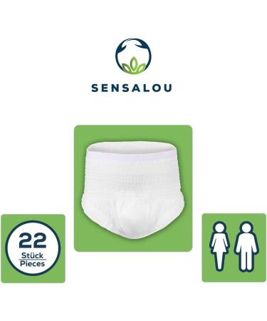 Buy Sensalou Incontinence Pants for Adults - XL Size (22) | Comfort & Discreet Protection | International Shipping - Buy Online on GoSupps.com