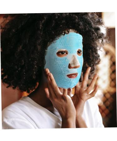 CLISPEED Ice Beauty Ice Facial Facial Women Cold Cooling Facial Sleep Gel Eye Masking Full Facial PVC Cosmetic Hot and Cold Miss 31x20cm - Buy Online on GoSupps.com