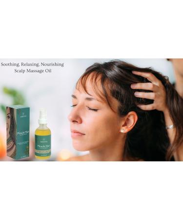 Miracle Hair Ayurvedic Oil | Bhringraj Amla Black Seed Coconut Rosemary & Lavender for Dry Frizzy Damaged Hair - International Shipping - Buy Online on GoSupps.com