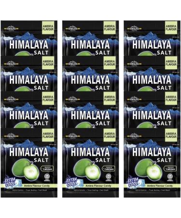 Himalaya Sports Ambra Mint Candy - Pack 12 sachets de 15 g - Bonbons la menthe au sel rose - Sachets individuels - Go t sucr -sal rafra chissant - Buy Online on GoSupps.com