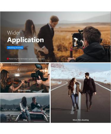 Neewer Camera Shoulder Rig Film Making Kit for DSLR & Camcorder | Soft Rubber Shoulder Pad, Dual Hand Grips | Canon/Nikon/Sony Compatible | Red + Black - Buy Online on GoSupps.com