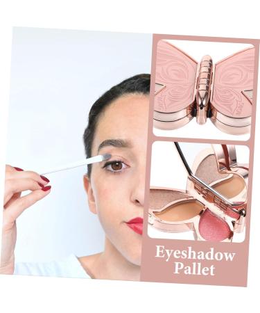 Mipcase 1pc Eyeshadow Palette Glitter Eyeshadow Cheek Blusher Useful Foundation Supplies Make up Girl 1 count (Pack of 1) As Shown 4 - Buy Online on GoSupps.com