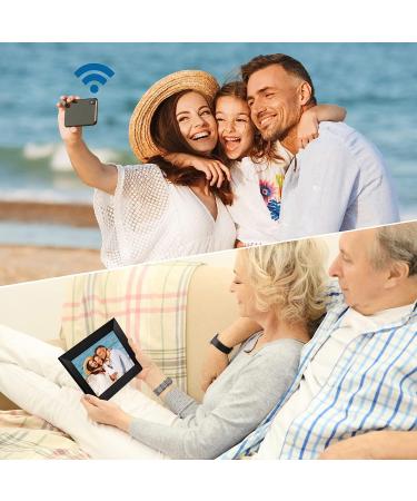 8 Inch WiFi Digital Photo Frame - HD Touch Screen, Smart Cloud Frame with 8GB Storage - AiMOR APP for Easy Remote Sharing - Buy Online on GoSupps.com