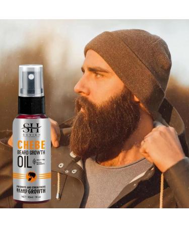 Bartwuchs Oil - Nourishing Growth Essence for Healthy Beards | Moisturizes & Softens Dry Rough Facial Hair | 1 fl. oz - Buy Online on GoSupps.com
